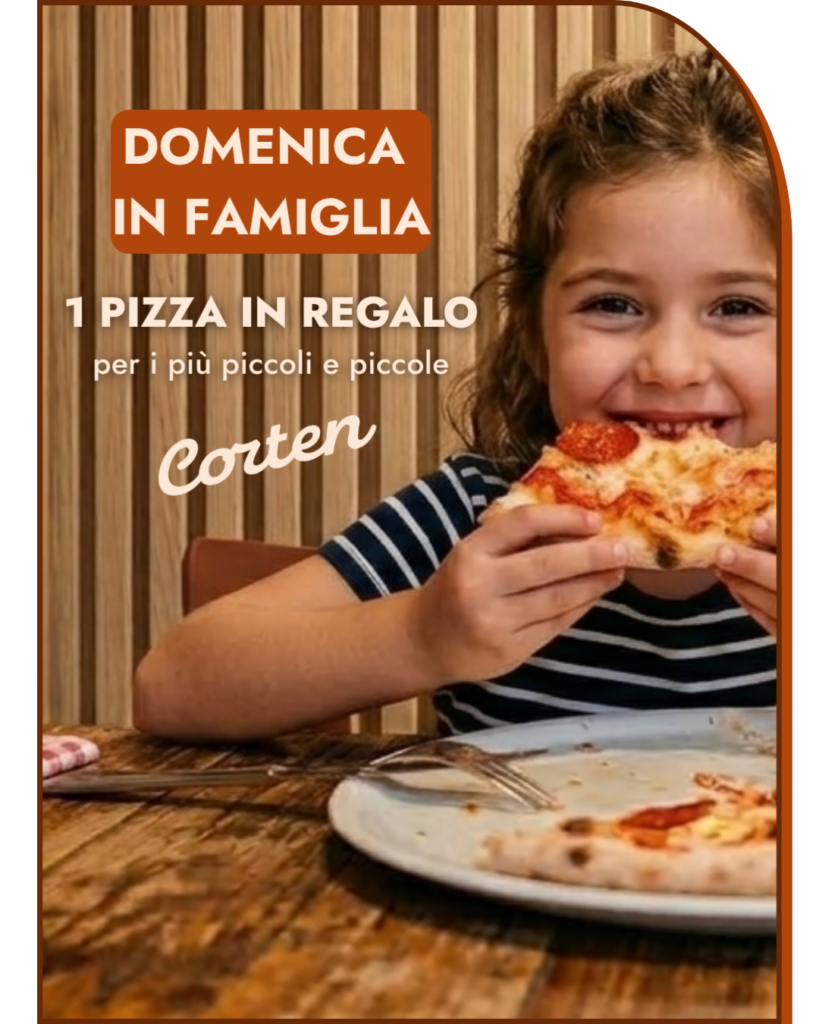 Le promozioni da Corten la pizzeria in centro a Bologna vicino a me
